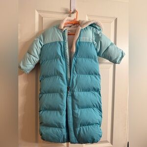 Columbia Infant Puffer Bunting with Sherpa Hood